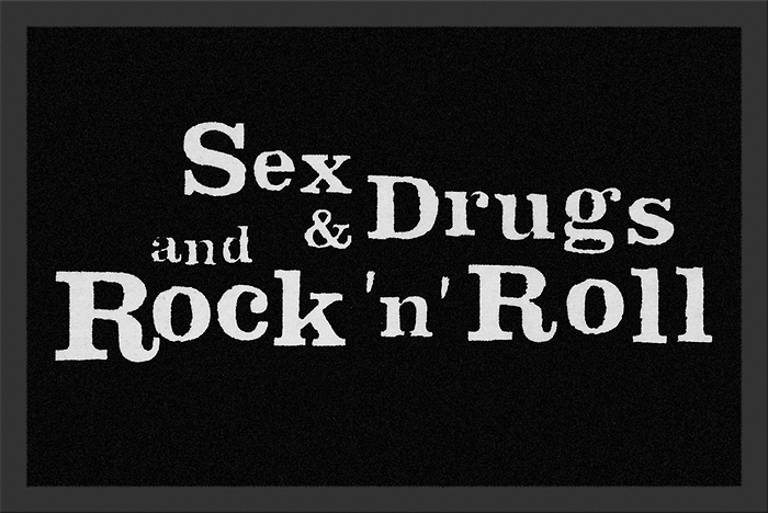 χαλάκι πόρτας Sex & Drugs & Rock´n Roll - ROCKBITES