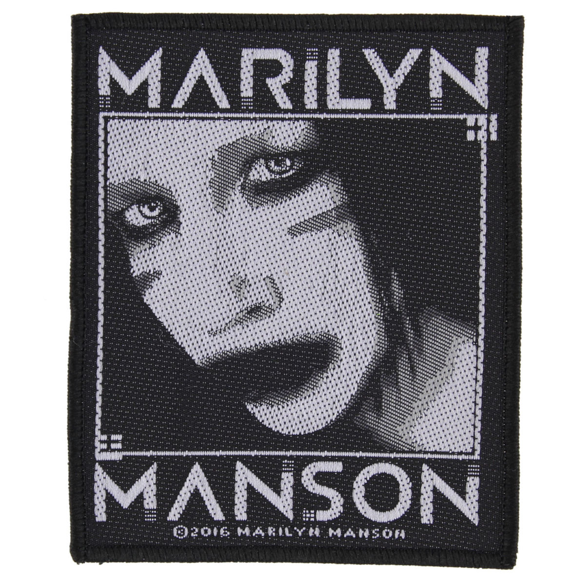 Patch MARILYN MANSON - VILLAIN - RAZAMATAZ