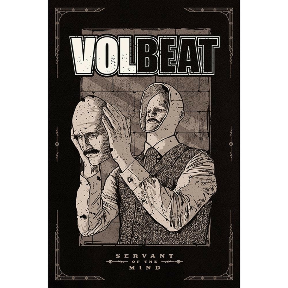 αφίσα VOLBEAT - Υπηρέτης του μυαλού