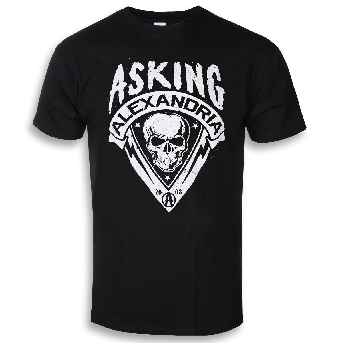 μπλουζάκι μεταλλικό ανδρικό Asking Alexandria - Skull Shield - ROCK OFF S