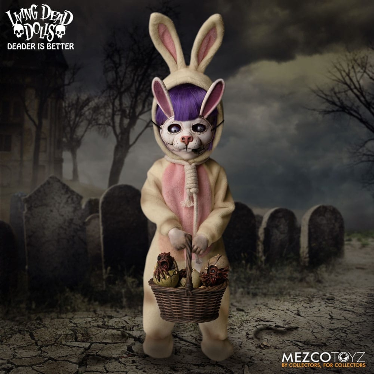 κούκλα Living Dead Dolls - Doll Eggzorcist